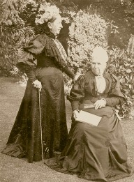 Frances Norrish and Esther Bussell